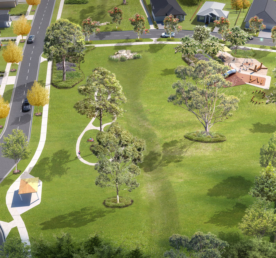 Wirraglen Park Render